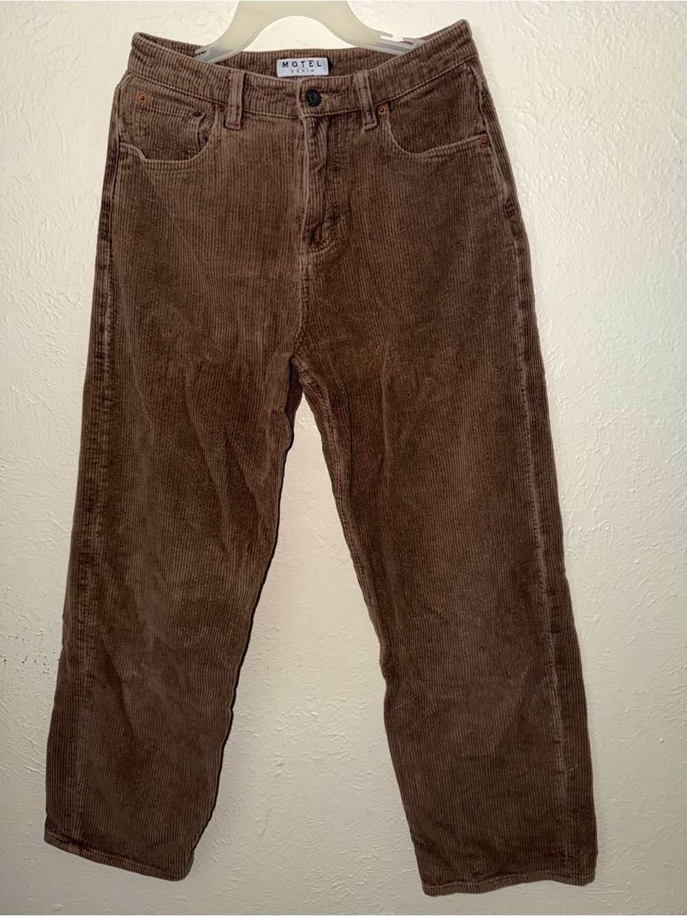 Motel Rocks Chocolate Brown Corduroy
